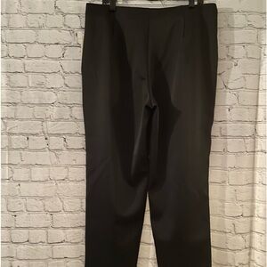 A New Day Black Satin Ankle Pants